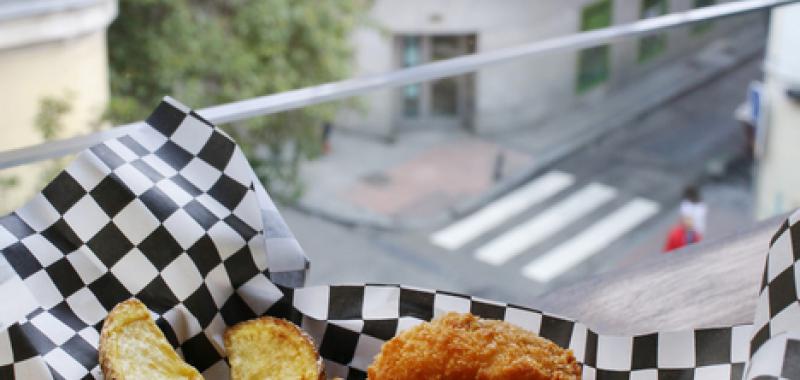 Chao Pescao Cazon marinado en adobo